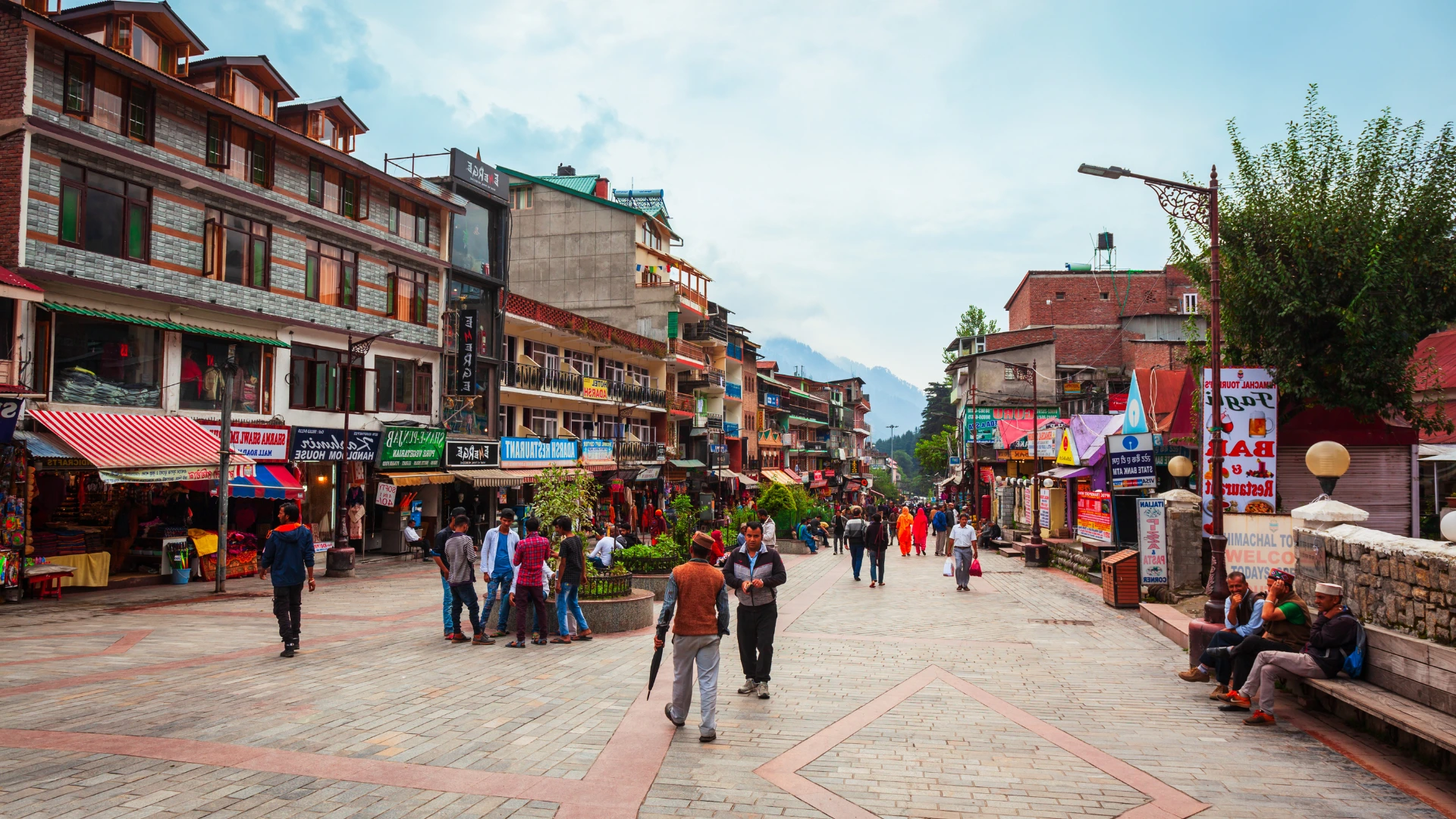 Arrival in manali