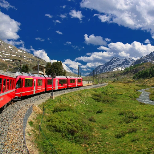 Bernina Express, Switzerland and Italy