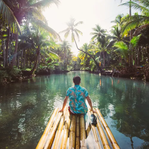 Bamboo Rafting